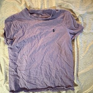 Ralph Lauren Purple Short Sleeve Polo Tee